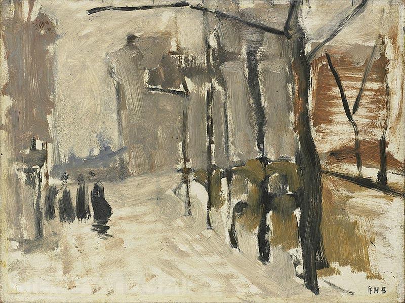 George Hendrik Breitner Cityscape in The Hague France oil painting art